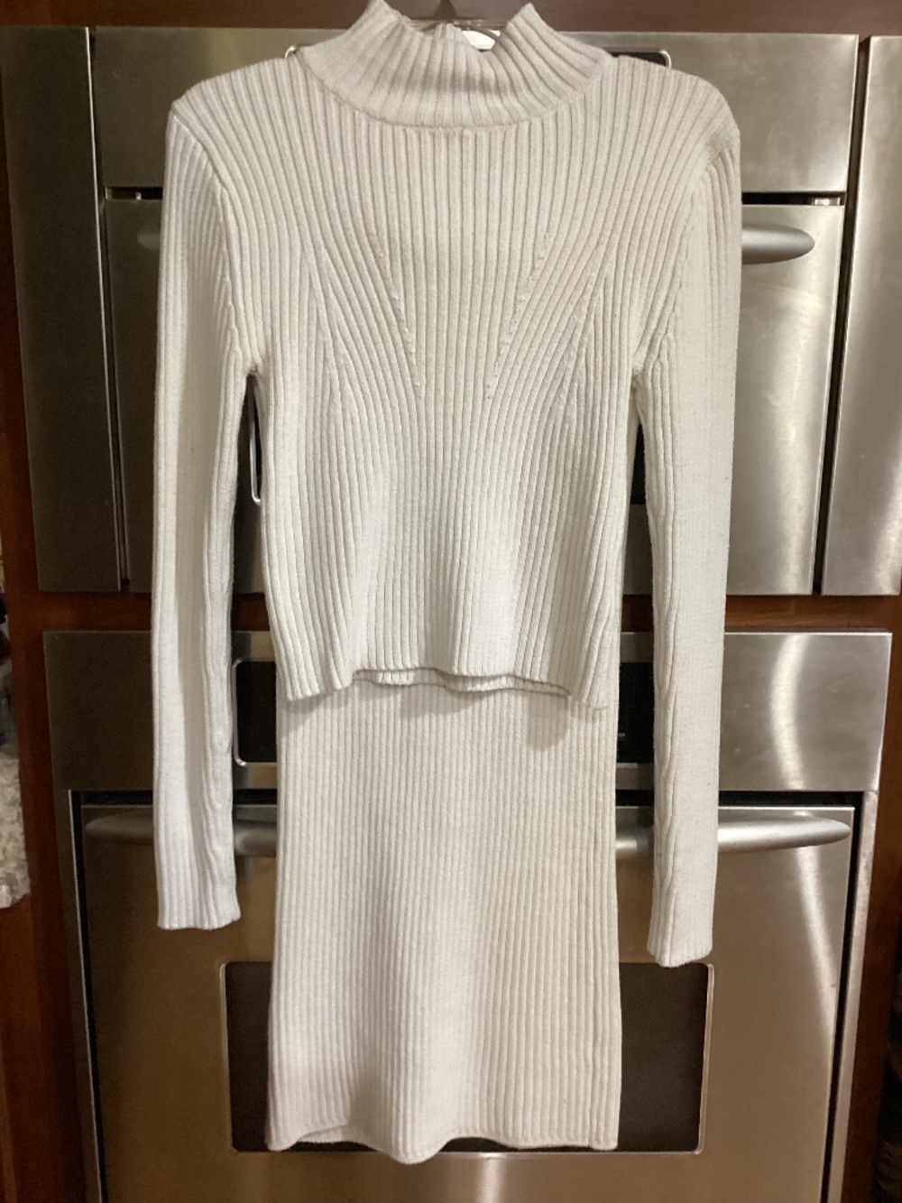 Happily Grey 2 piece sweater/skirt set